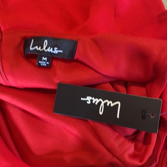 Red Lulu’s Dress size Medium - Picture 6 of 6